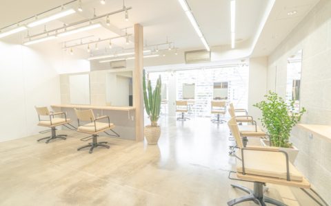 美容室内装施工3